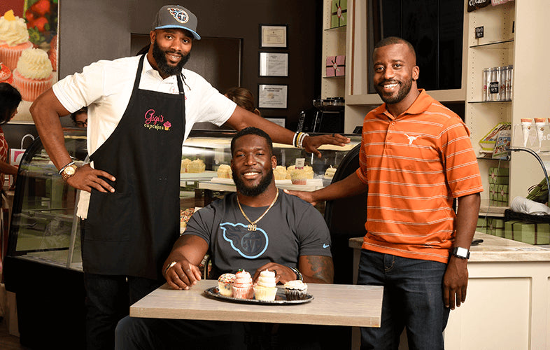 How Two NFL Players’ Sweet Tooths Made Them Hands-On Business Owners